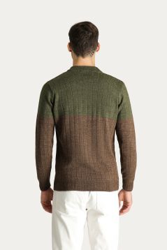 Pullover mit Rundhalsausschnitt, Slim Fit