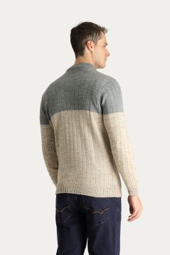 Pullover mit Rundhalsausschnitt, Slim Fit