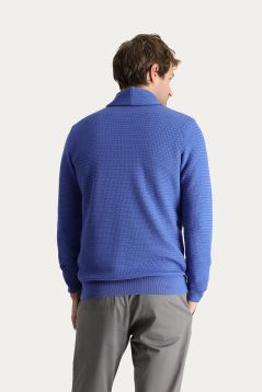 Shawl collar knitwear