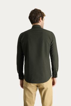 Langarm-Casualhemd, Slim Fit