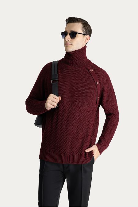 Turtleneck Slim Fit Jumper