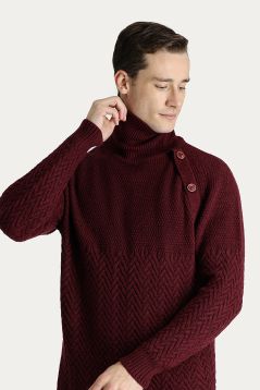 Rollkragenpullover, Slim Fit