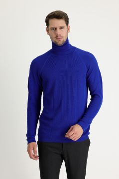 Rollkragenpullover, Slim Fit