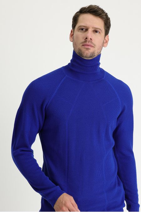 Rollkragenpullover, Slim Fit