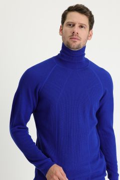 Rollkragenpullover, Slim Fit