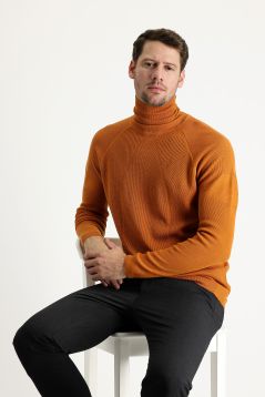 Rollkragenpullover, Slim Fit