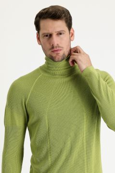 Rollkragenpullover, Slim Fit