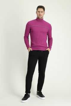 Rollkragenpullover, Slim Fit