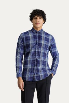 Long Sleeve Plaid Shirt