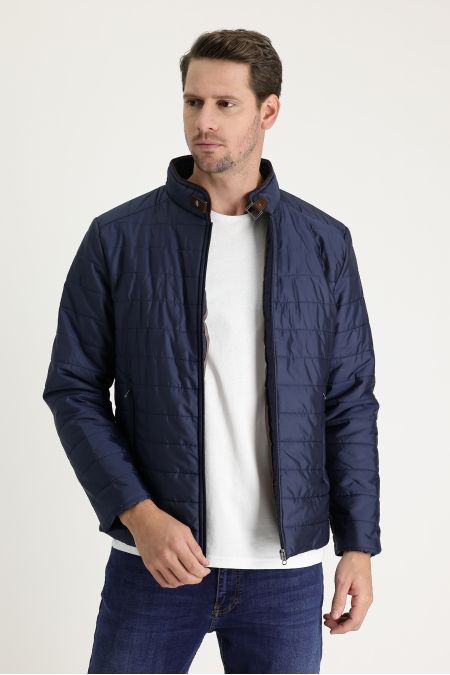 Slim Fit Light Puffer Coat