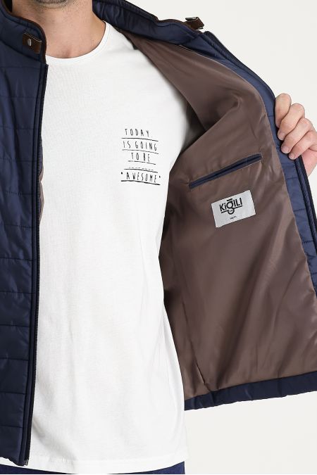 Slim Fit Light Puffer Coat