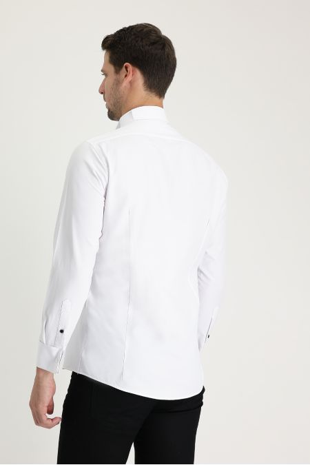 Slim Fit Hemd mit Flügelkragen