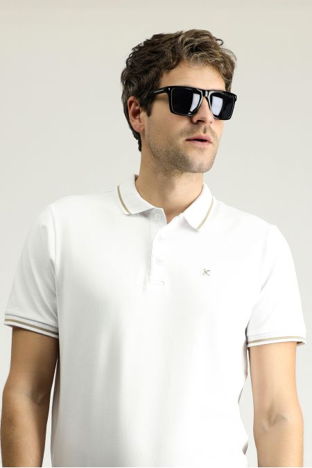 Polo Neck Slim Fit T-Shirt