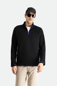 Zipper Fleece Sweatshirt