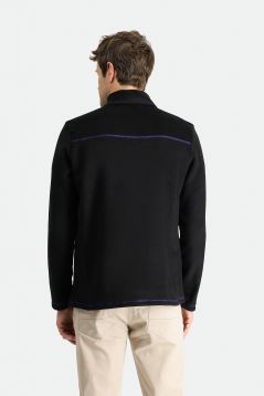 Zipper Fleece Sweatshirt