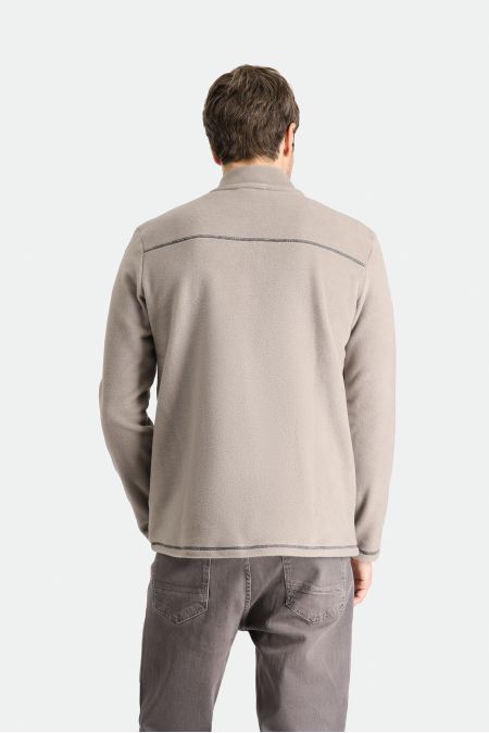 Zipper Fleece Sweatshirt