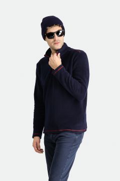 Zipper Fleece Sweatshirt