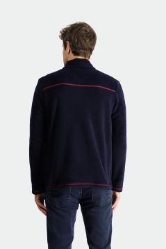 Zipper Fleece Sweatshirt