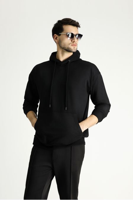 Hooded Oversize Cotton Sweatshirt