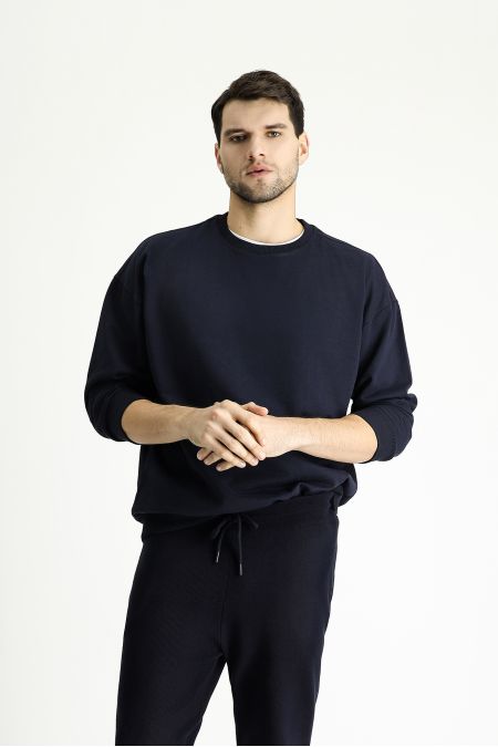 Crew Neck Oversize Sweatshirt