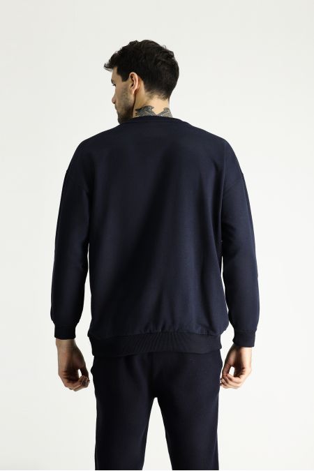 Crew Neck Oversize Sweatshirt