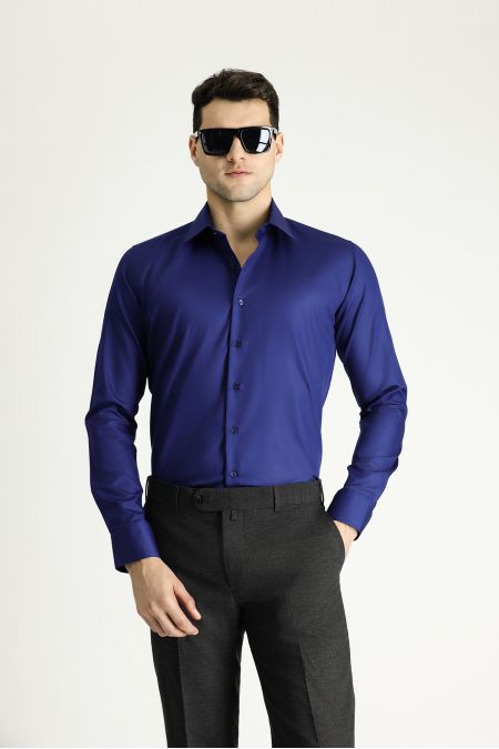 Long Sleeve Slim Fit Non-Iron Dress Shirt