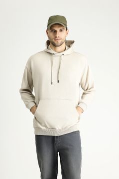 Kapuzen-Sweatshirt Oversize