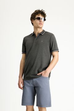 Polo Neck Slim Fit T-Shirt