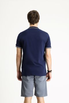 Polo Neck Slim Fit T-Shirt