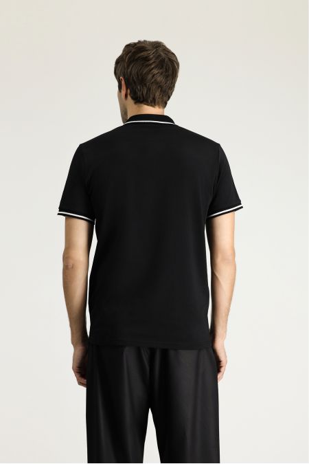 Polo Neck Slim Fit T-Shirt