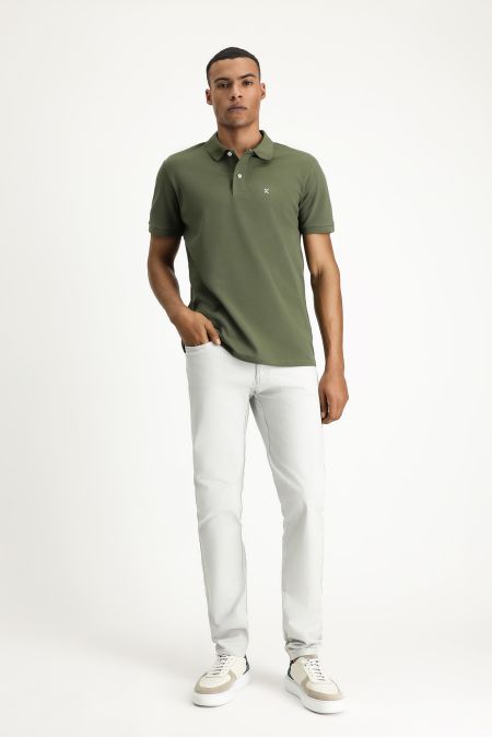 Polo Neck Slim Fit T-Shirt