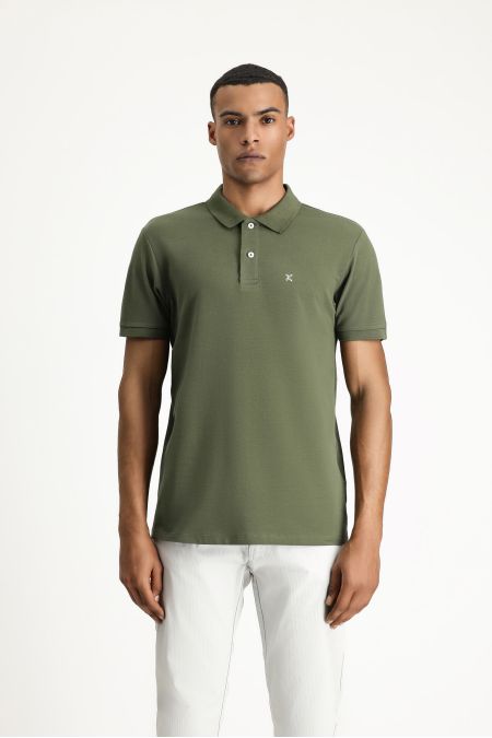 Polo Neck Slim Fit T-Shirt