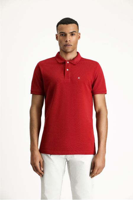 Polo Neck Slim Fit T-Shirt