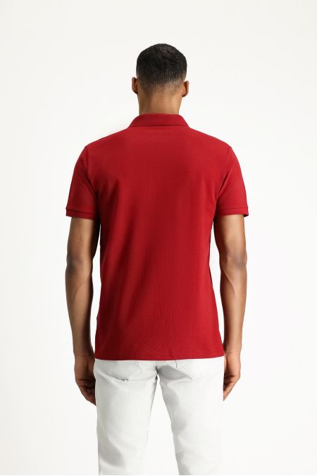 Polo Neck Slim Fit T-Shirt