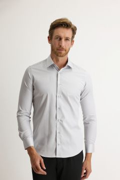 Long Sleeve Non Iron Slim Fit Shirt