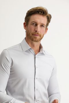 Long Sleeve Non Iron Slim Fit Shirt