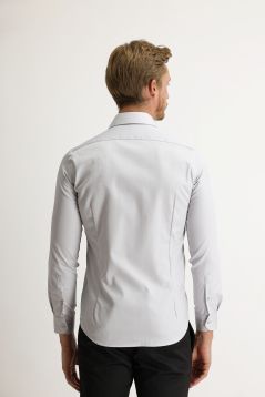 Langarmhemd, Bügelfreie, Slim Fit