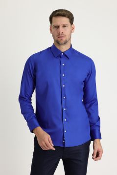 Long Sleeve Non Iron Slim Fit Shirt