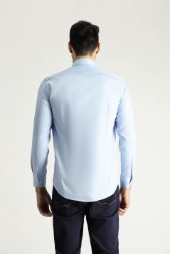 Long Sleeve Non Iron Slim Fit Shirt