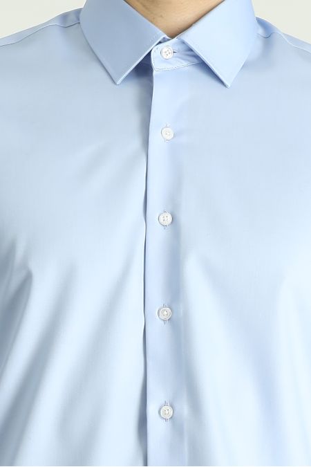 Long Sleeve Non Iron Slim Fit Shirt