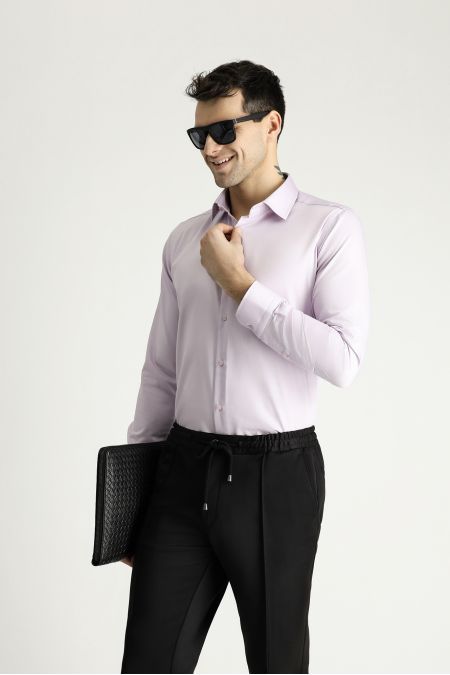 Long Sleeve Non Iron Slim Fit Shirt