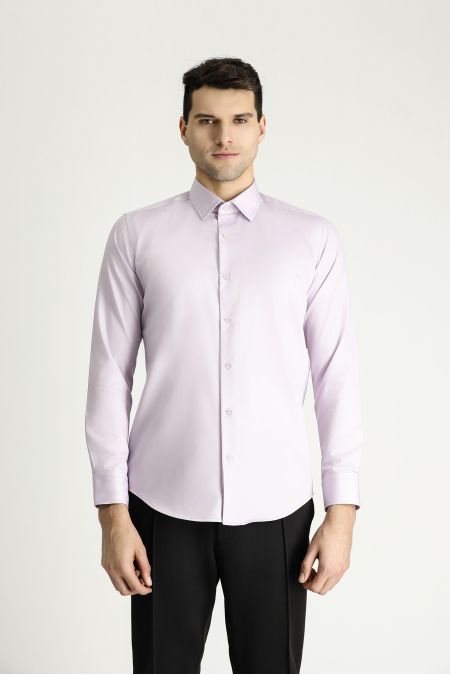 Long Sleeve Non Iron Slim Fit Shirt