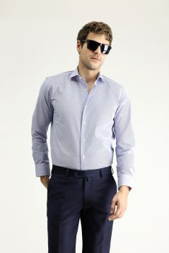 Long Sleeve Slim Fit Non-Iron Dress Shirt