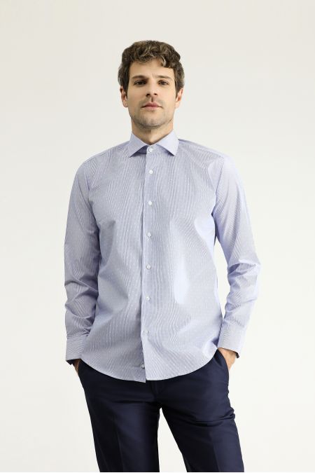 Long Sleeve Slim Fit Non-Iron Dress Shirt