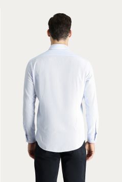 Long Sleeve Slim Fit Oxford Shirt