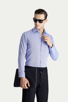 Long Sleeve Slim Fit Oxford Shirt