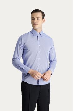 Long Sleeve Slim Fit Oxford Shirt