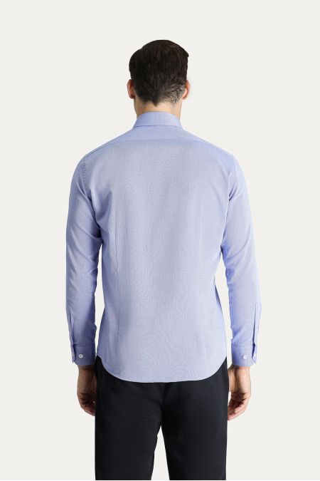 Long Sleeve Slim Fit Oxford Shirt