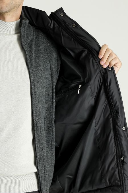 Hooded Sport Puffer Coat