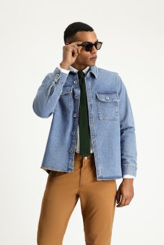 Jacket Shirt solid color